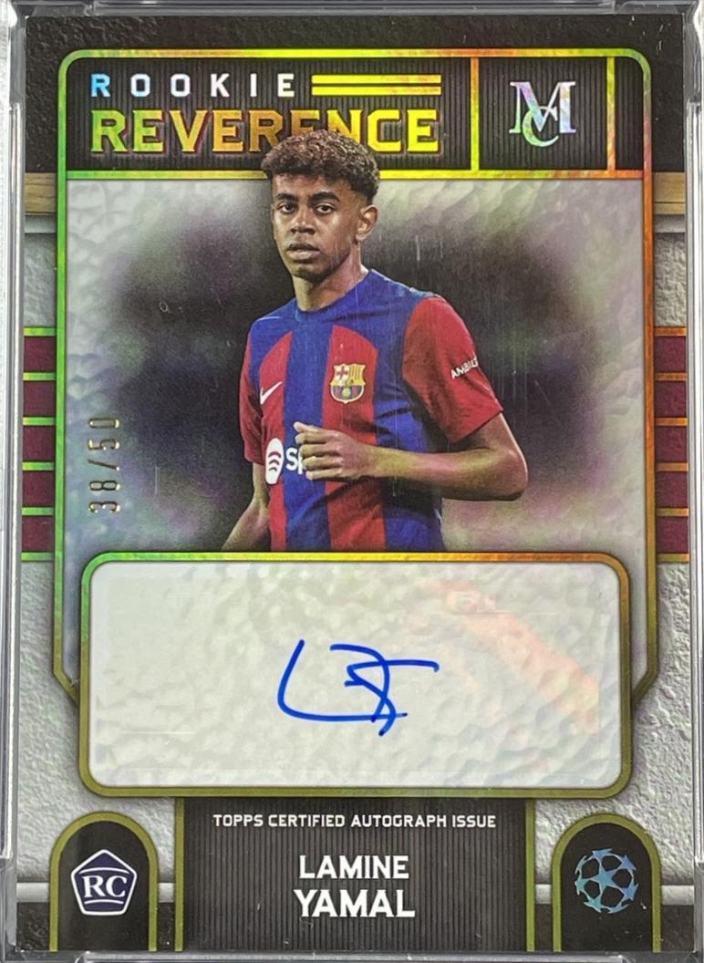 Lamine Yamal - Museum UCL Rookie Reverence Autograph #RRA-LY