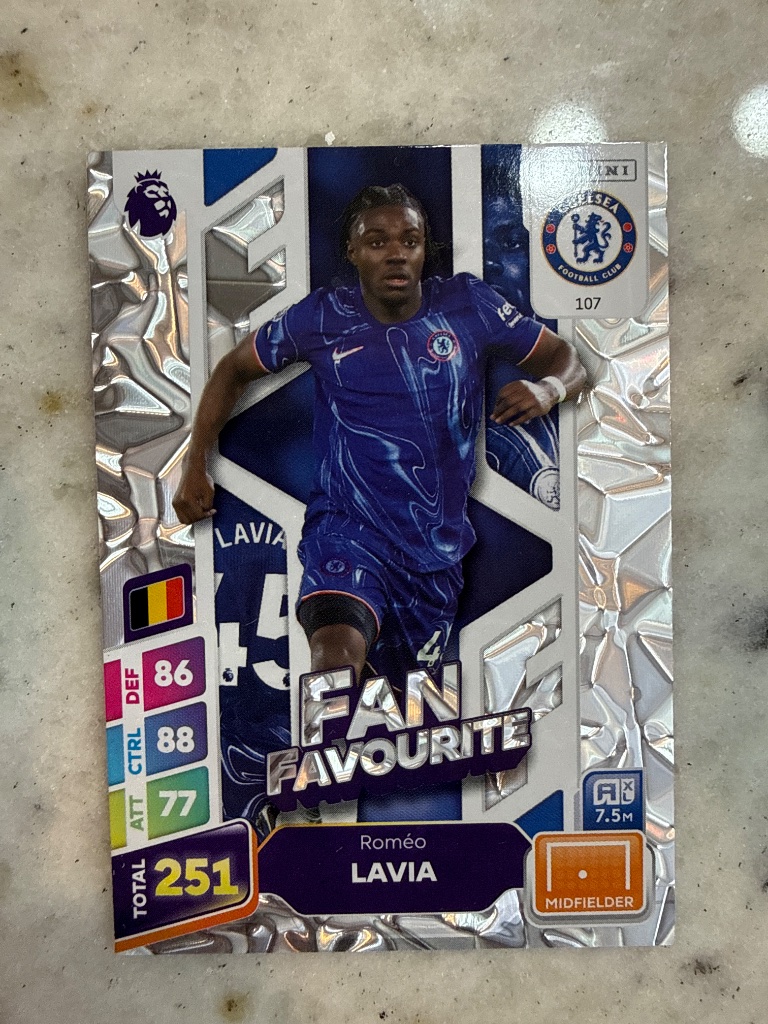 Roméo Lavia - Adrenalyn XL Premier League #107
