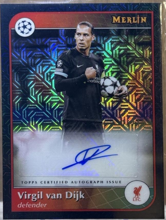 Virgil van Dijk - Merlin UEFA Autograph #AU-VD