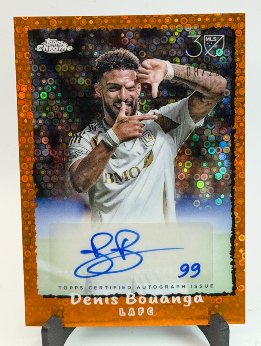 Denis Bouanga - Chrome MLS Autograph #CA-DB
