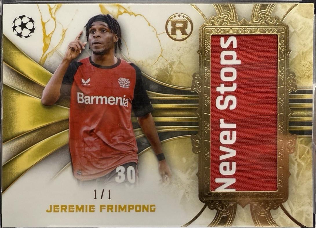 Jeremie Frimpong - Reverence UEFA Relic #RR-JF