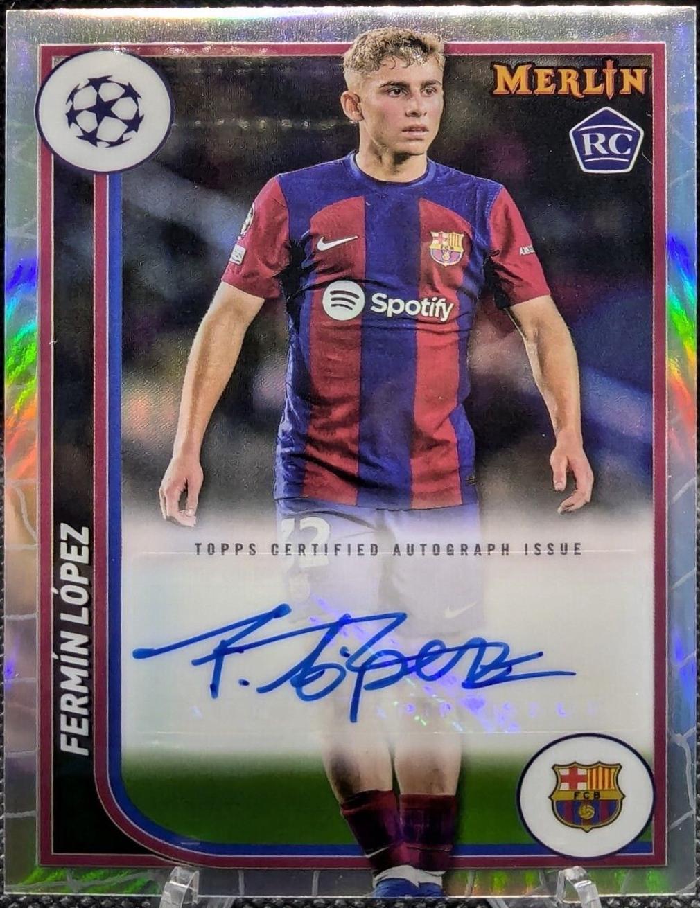 Fermin Lopez - Merlin UEFA Autograph #AU-FL
