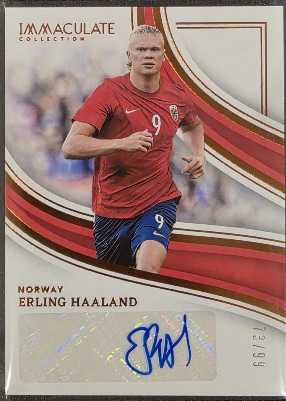 Erling Haaland - Immaculate Splendid Signature #SI-EH