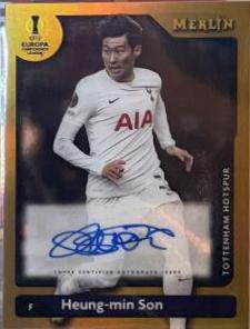 Heung Min Son - Merlin Chrome UEFA Autographs #A-HS