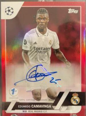 Eduardo Camavinga - UEFA Club Competitions Autographs #A1-EC