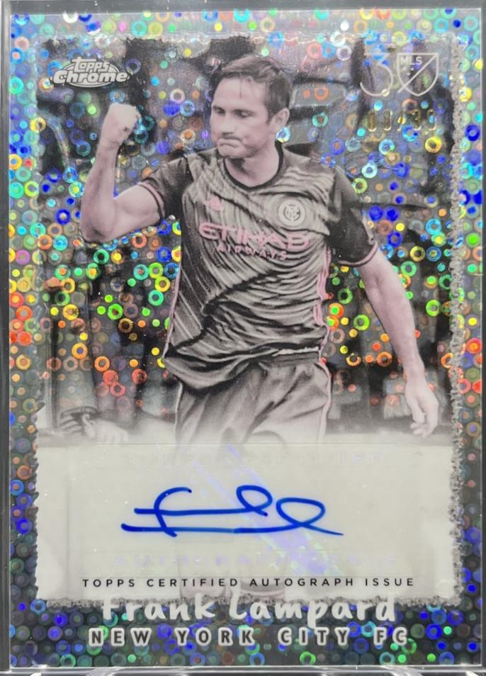 Frank Lampard - Chrome MLS 1995 Autograph #NFA-FL