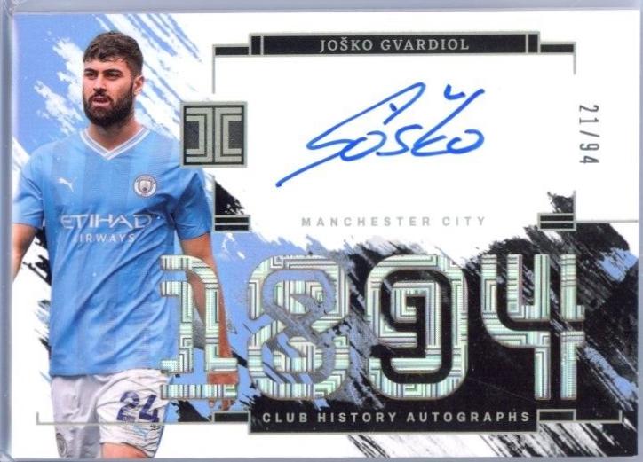 Josko Gvardiol - Impeccable Premier League Club History Autograph #26