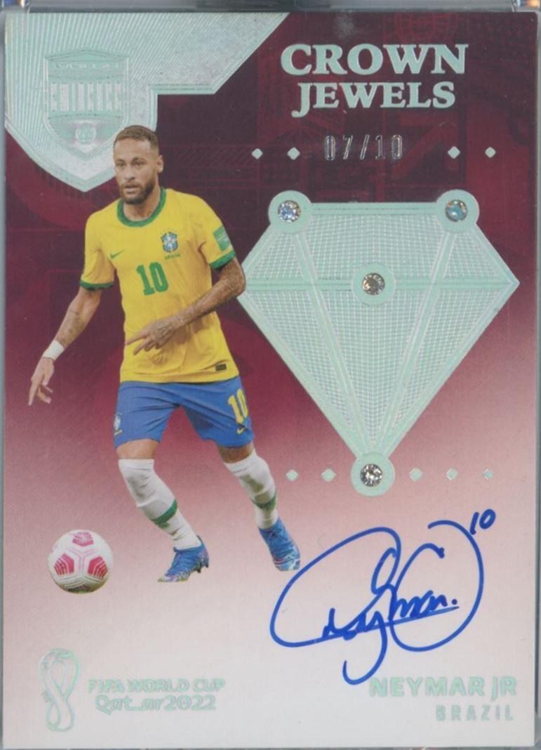 Neymar Jr - Eminence FIFA World Cup Crown Jewels Autographs #CJ-NJR