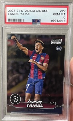 Lamine Yamal - Stadium Club Chrome UEFA #27