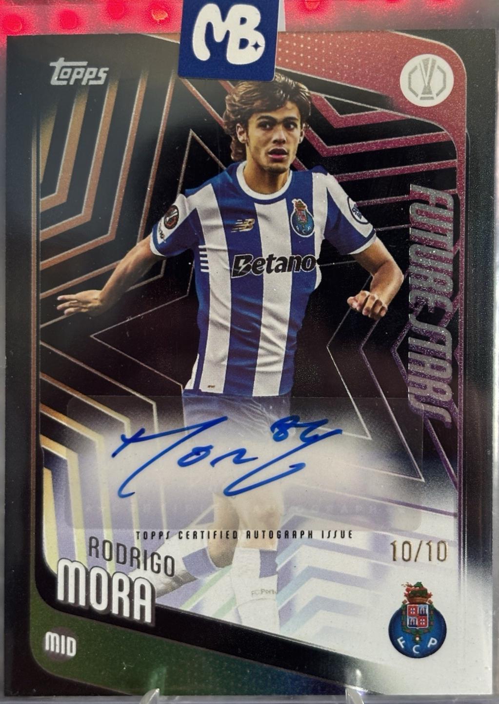 Rodrigo Mora - UEFA Future Stars Autograph #FSA-RM