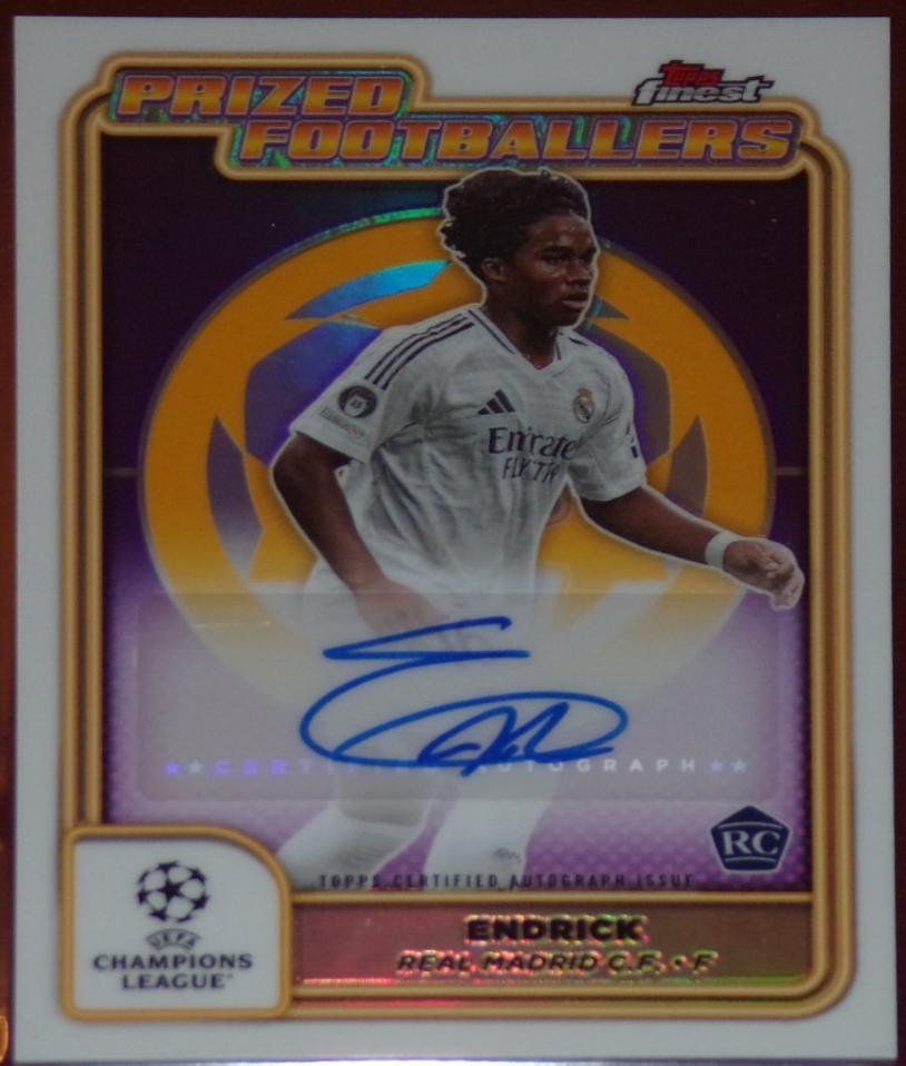Endrick - Finest UEFA Prized Footballers Autograph #PFA-EN