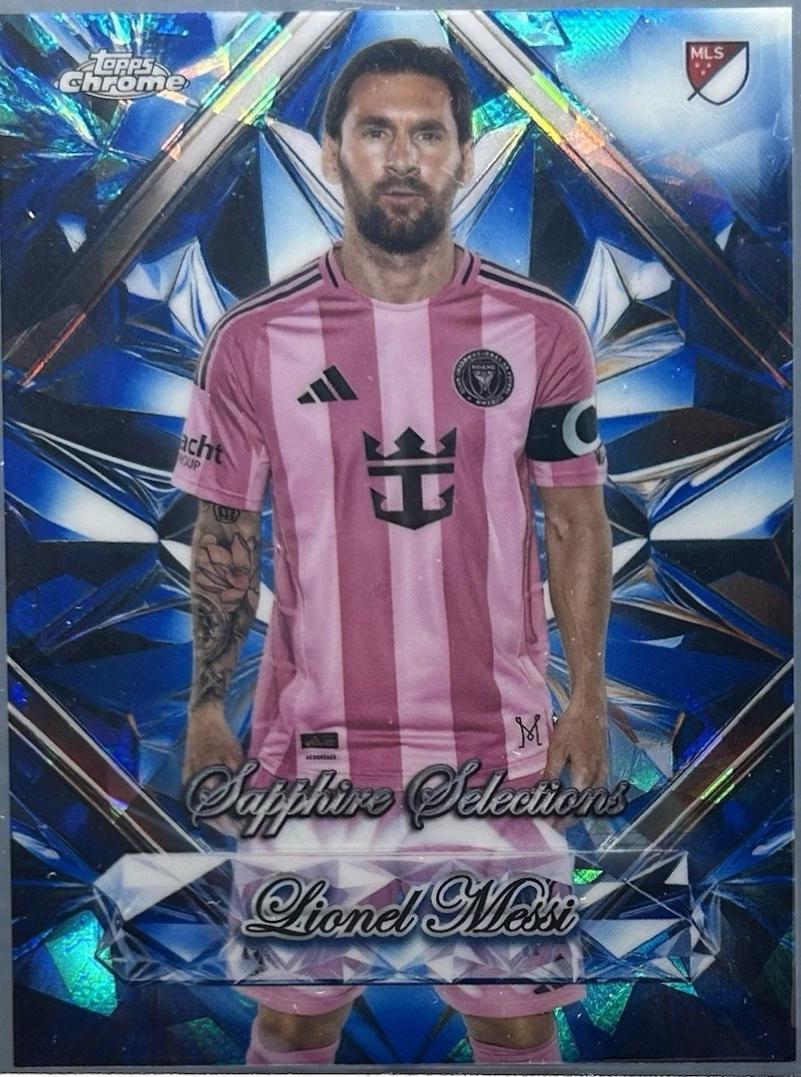 Lionel Messi - Chrome Sapphire MLS Selections #SS-10