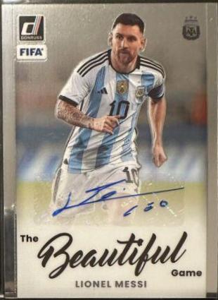 Lionel Messi - Donruss Beautiful Game Autographs #BA-LEO