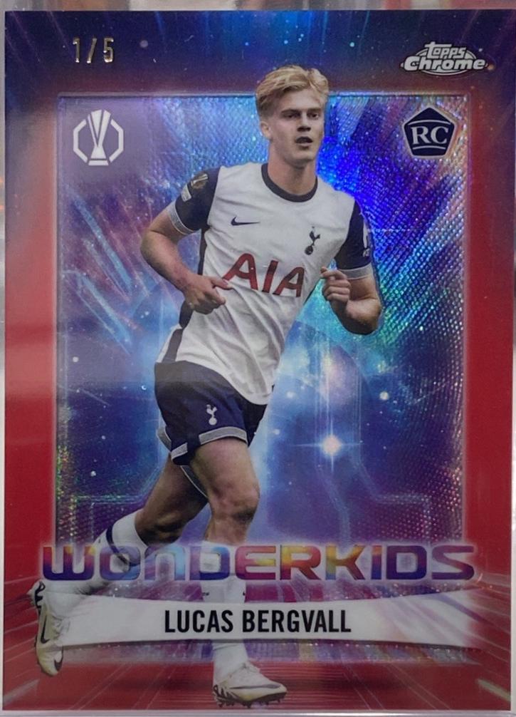 Lucas Bergvall - Chrome UEFA Wonderkids #WK-16