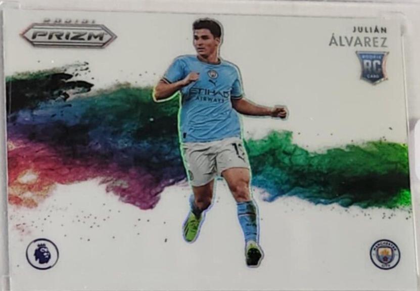 Julian Alvarez - Prizm Premier League Color Blast #23