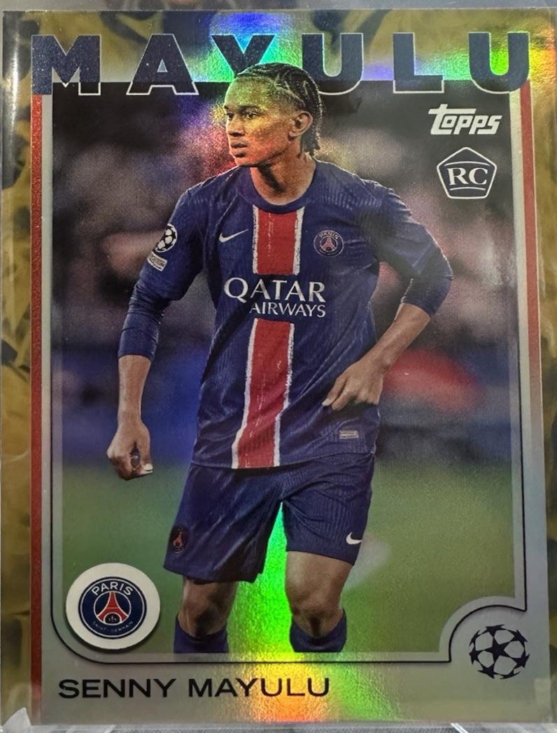 Senny Mayulu - Chrome UEFA Autograph #CA-SM