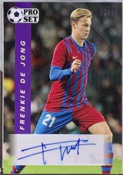 Frenkie de Jong - Pro Set Autographs #PS-FDJ