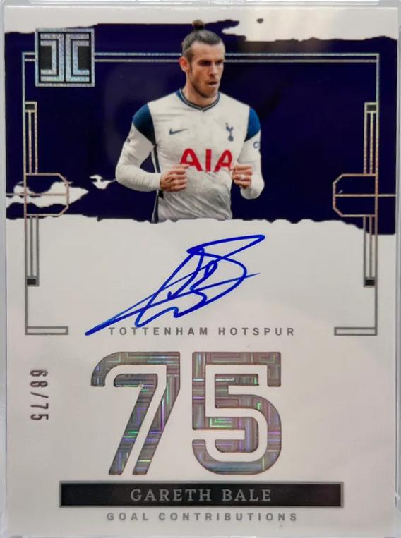Gareth Bale - Impeccable Premier League Stats Autograph #14