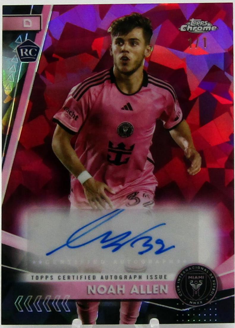 Noah Allen - Chrome Sapphire MLS Autograph #SA-NA
