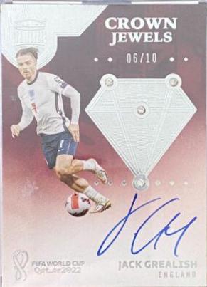 Jack Grealish - Eminence FIFA World Cup Crown Jewels Autographs #CJ-JG