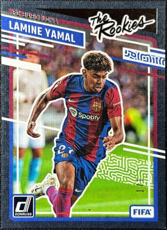 Lamine Yamal - Donruss The Rookies #25