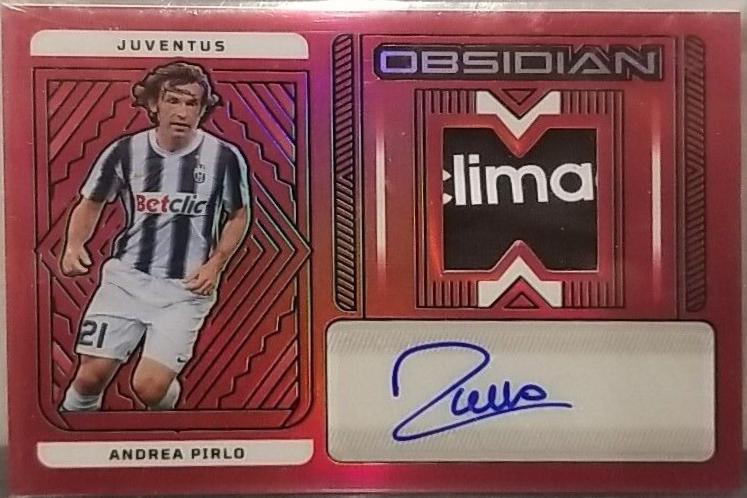 Andrea Pirlo - Obsidian Jersey Autographs #JA-AP