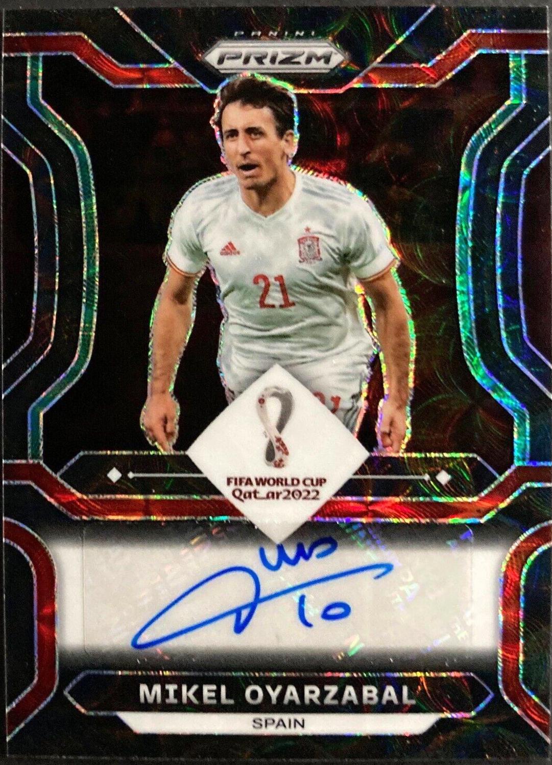 Mikel Oyarzabal - Prizm World Cup Signatures #S-MOY