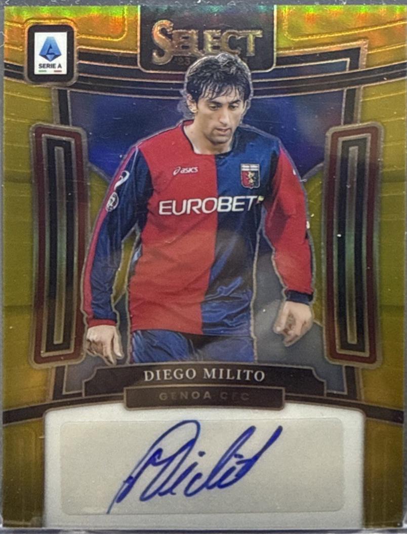 Diego Milito - Select Serie A Select Signature #SS-DM