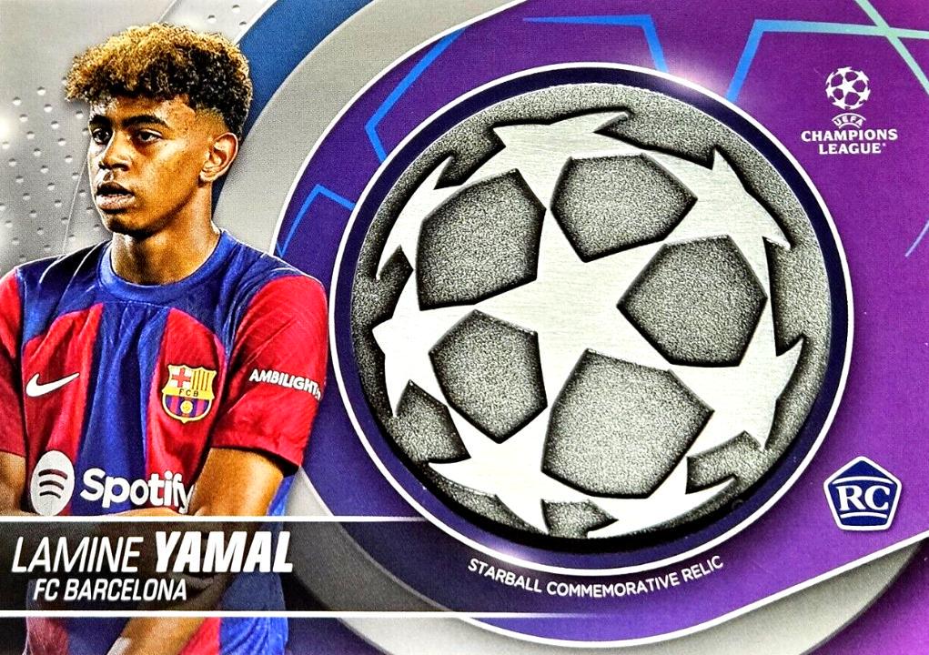 Lamine Yamal - UEFA Club Starball Commemorative Relic #SC-LY