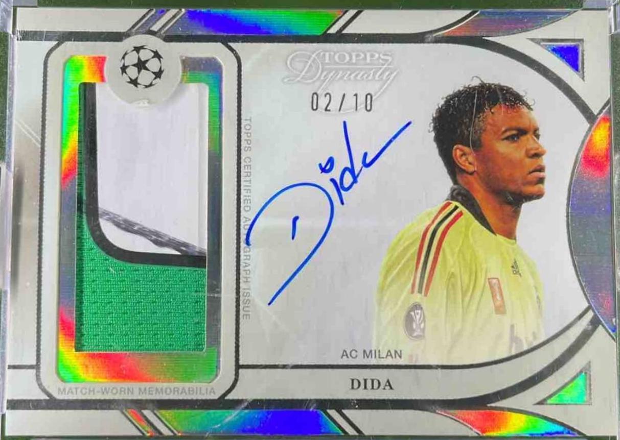 Dida - Dynasty UEFA Autograph Patch #APL-DI1