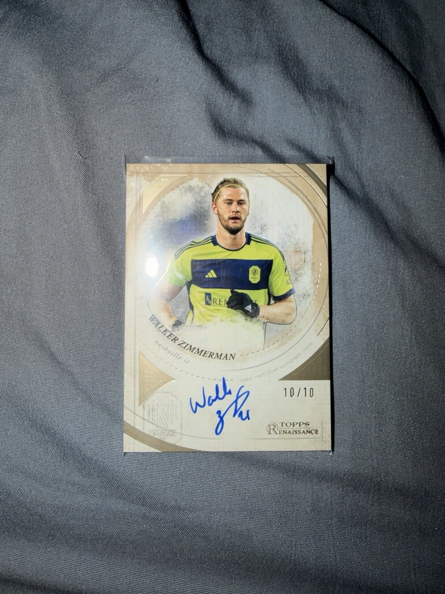 Walker Zimmerman - Chrome MLS Renaissance Autograph #RA-ZN1