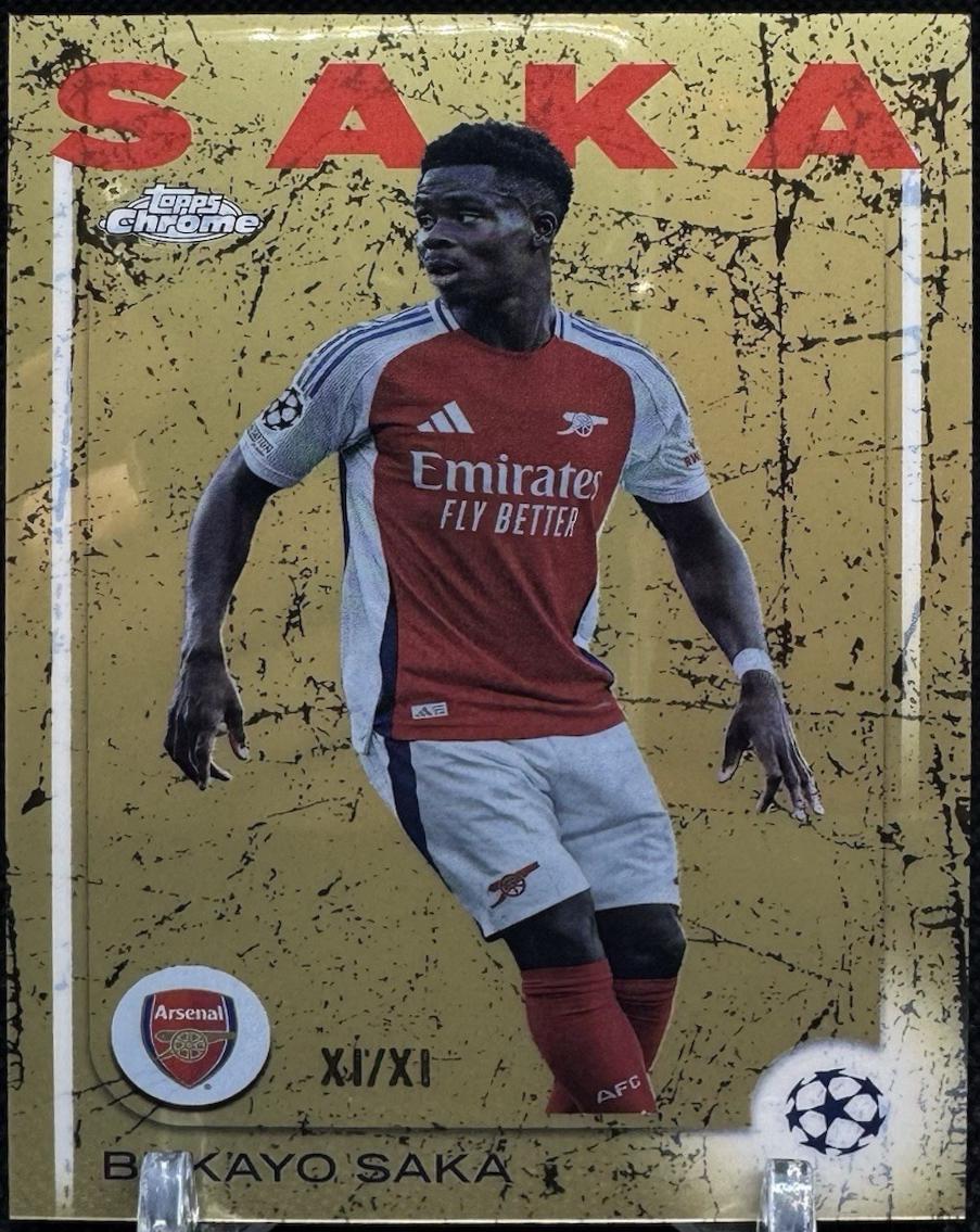 Bukayo Saka - Chrome UEFA #77