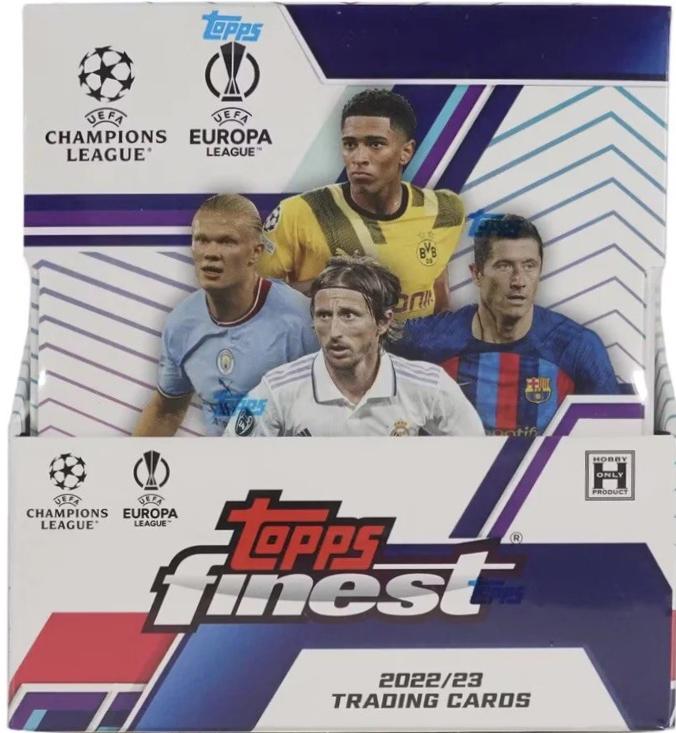 2023 Finest UEFA Club Hobby Box box