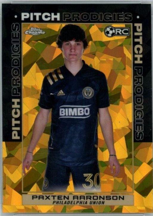 Paxten Aaronson - Chrome MLS Sapphire #199
