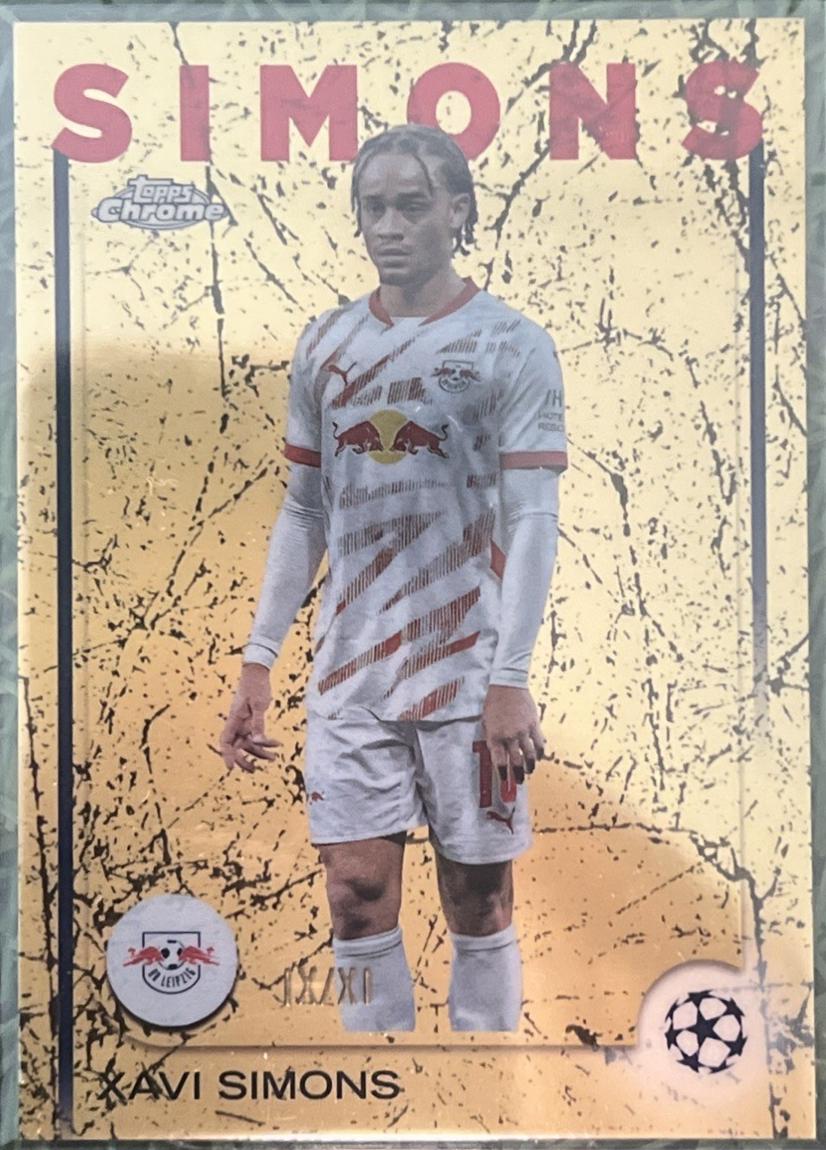 Xavi Simons - Chrome UEFA #37