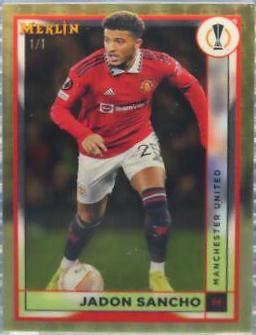 Jadon Sancho - Merlin Chrome UEFA Club Competitions #101
