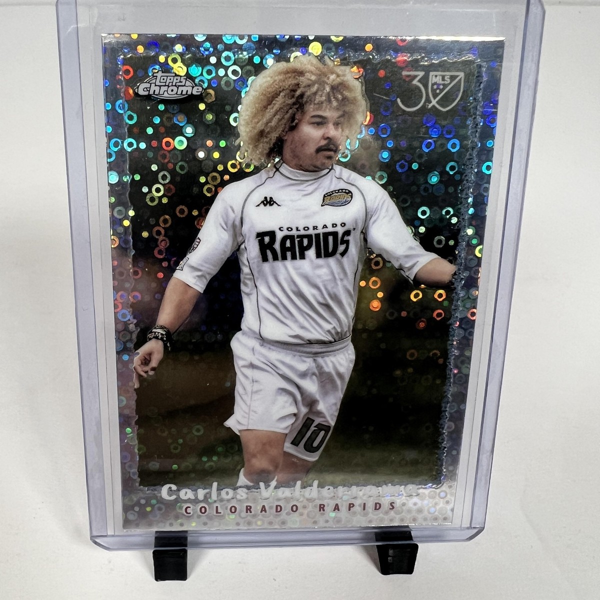 Carlos Valderrama - Chrome MLS 1995 #NF-17