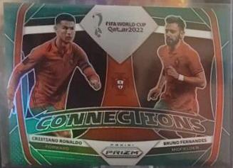 Bruno Fernandes, Cristiano Ronaldo - Prizm World Cup Connections #7