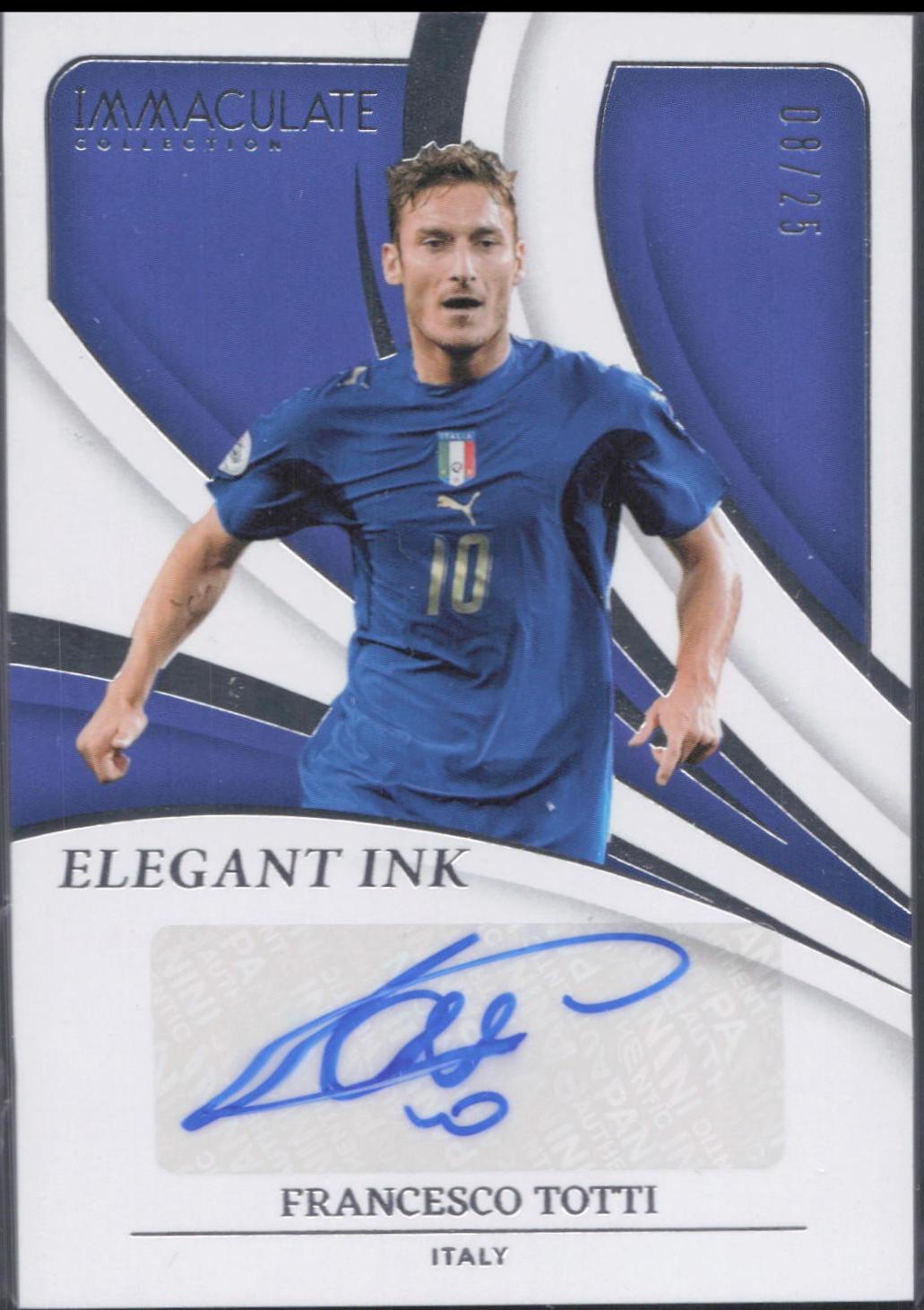 Francesco Totti - Immaculate Elegant Ink #24