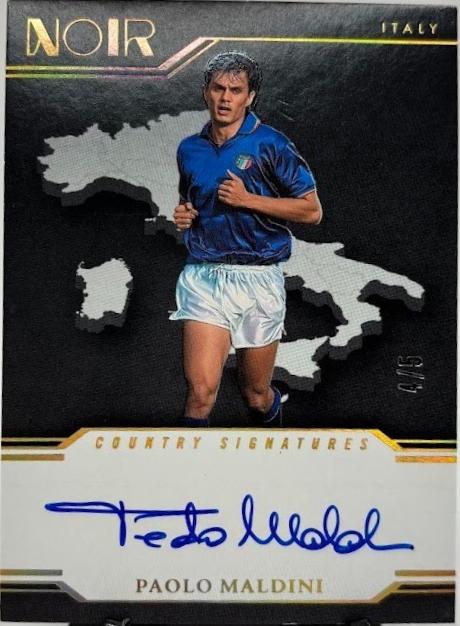 Paolo Maldini - Noir Country Signature #19