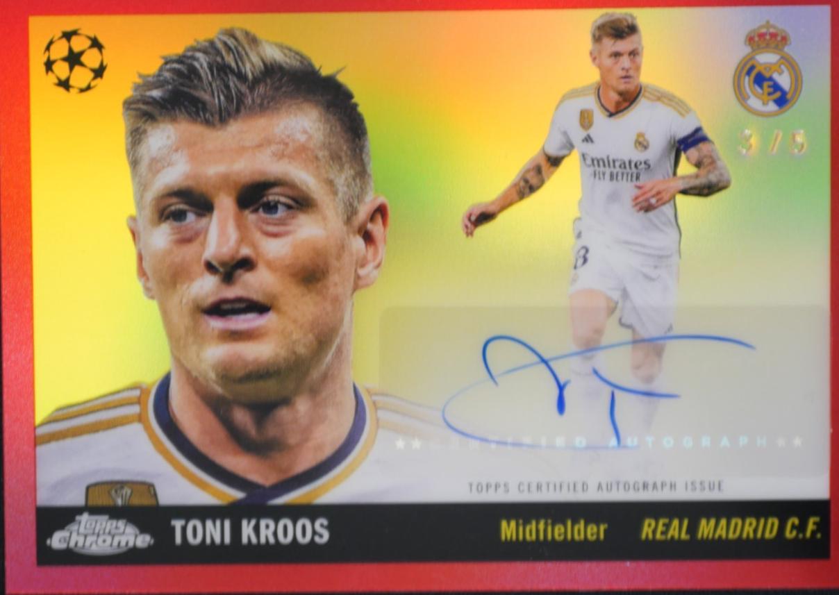Toni Kroos - UEFA 1955 Autograph #55-TK