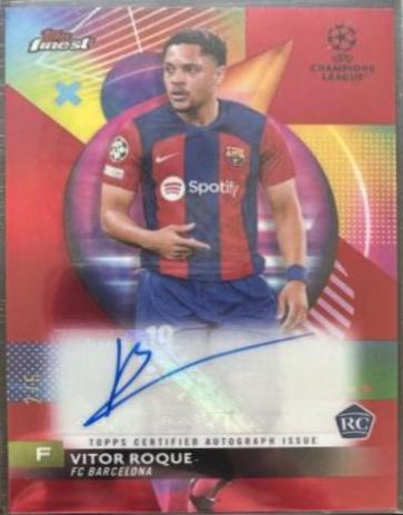 Vitor Roque - Finest UEFA Club Autograph #A-VR
