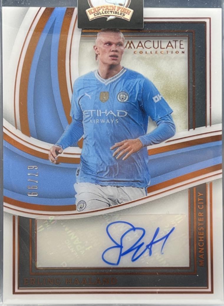 Erling Haaland - Immaculate Shadowbox Signature #SS-EH