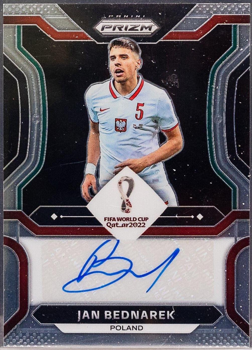 Jan Bednarek - Prizm World Cup Signatures #S-JBK