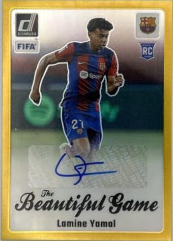 Lamine Yamal - Donruss Beautiful Game Autograph #BG-LYL
