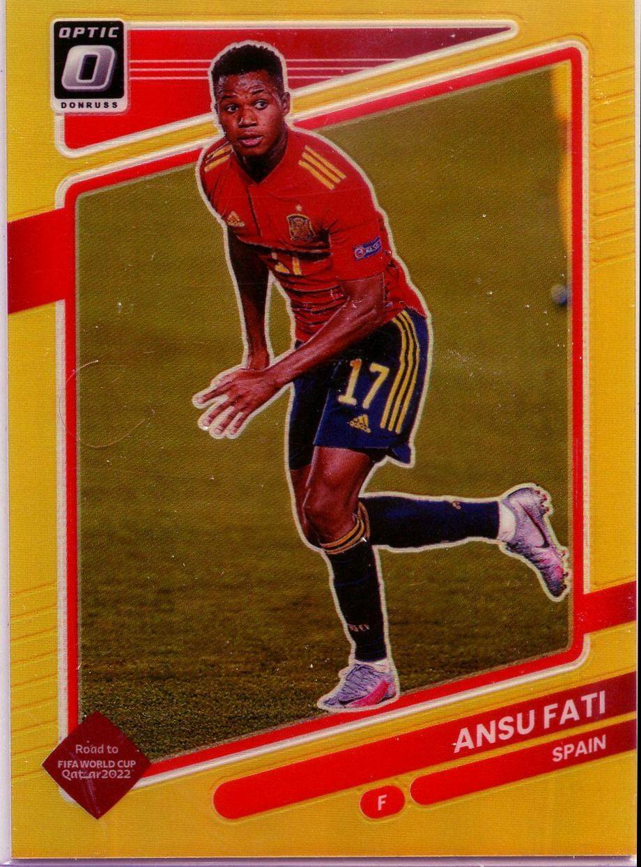 Ansu Fati - Donruss Road to Qatar #146
