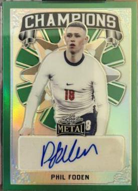 Phil Foden - Metal Autographs #BA-PF1