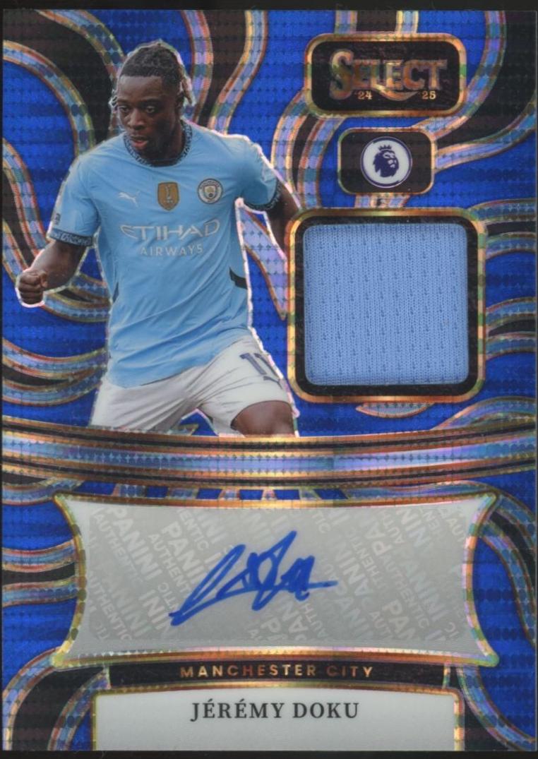 Jeremy Doku - Select Premier League Autographed Memorabilia #3