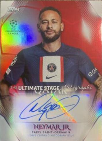 Neymar Jr - UEFA Club Competitions The Ultimate Stage Autographs #US-N