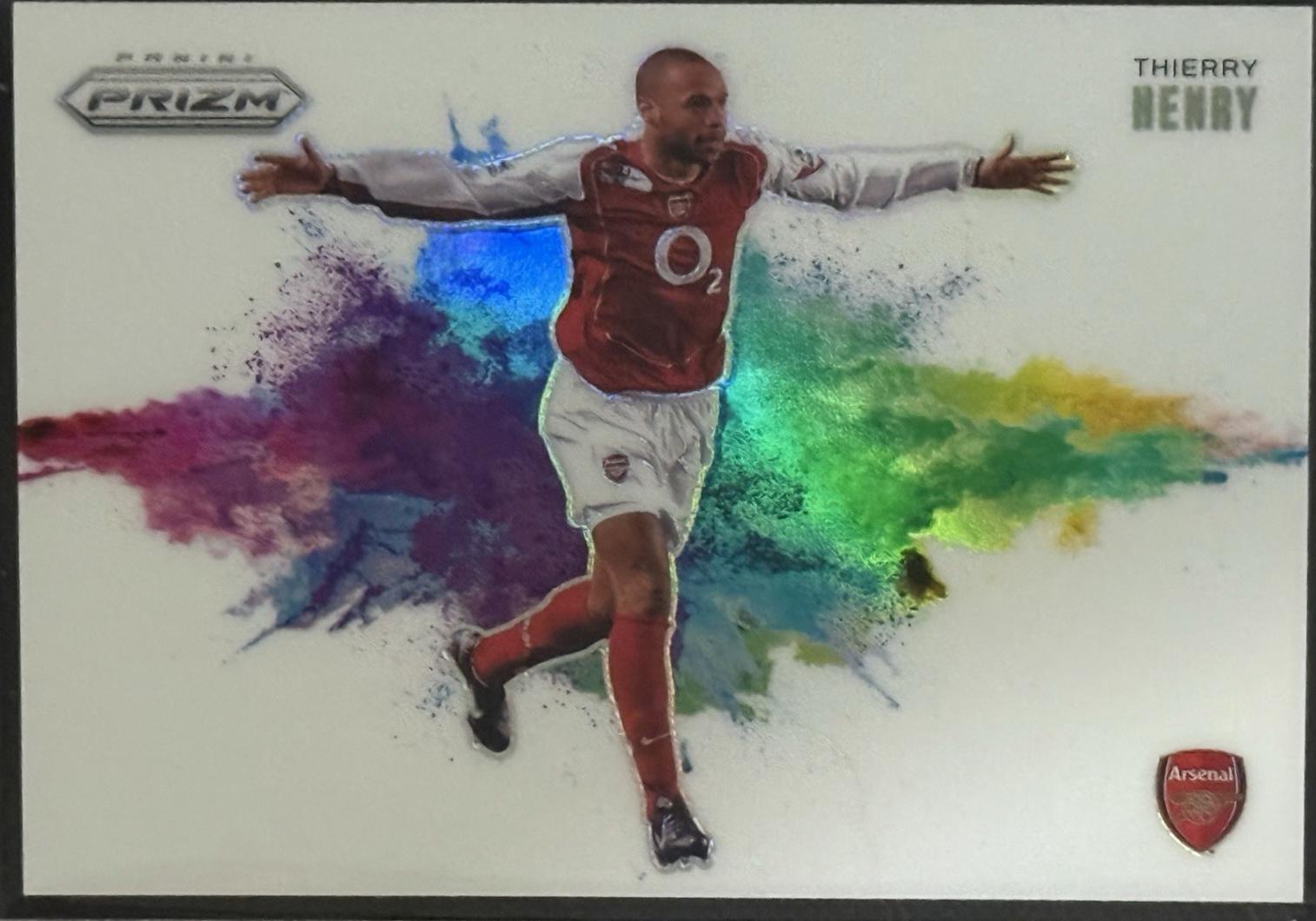 Thierry Henry - Prizm Premier League Color Blast #30